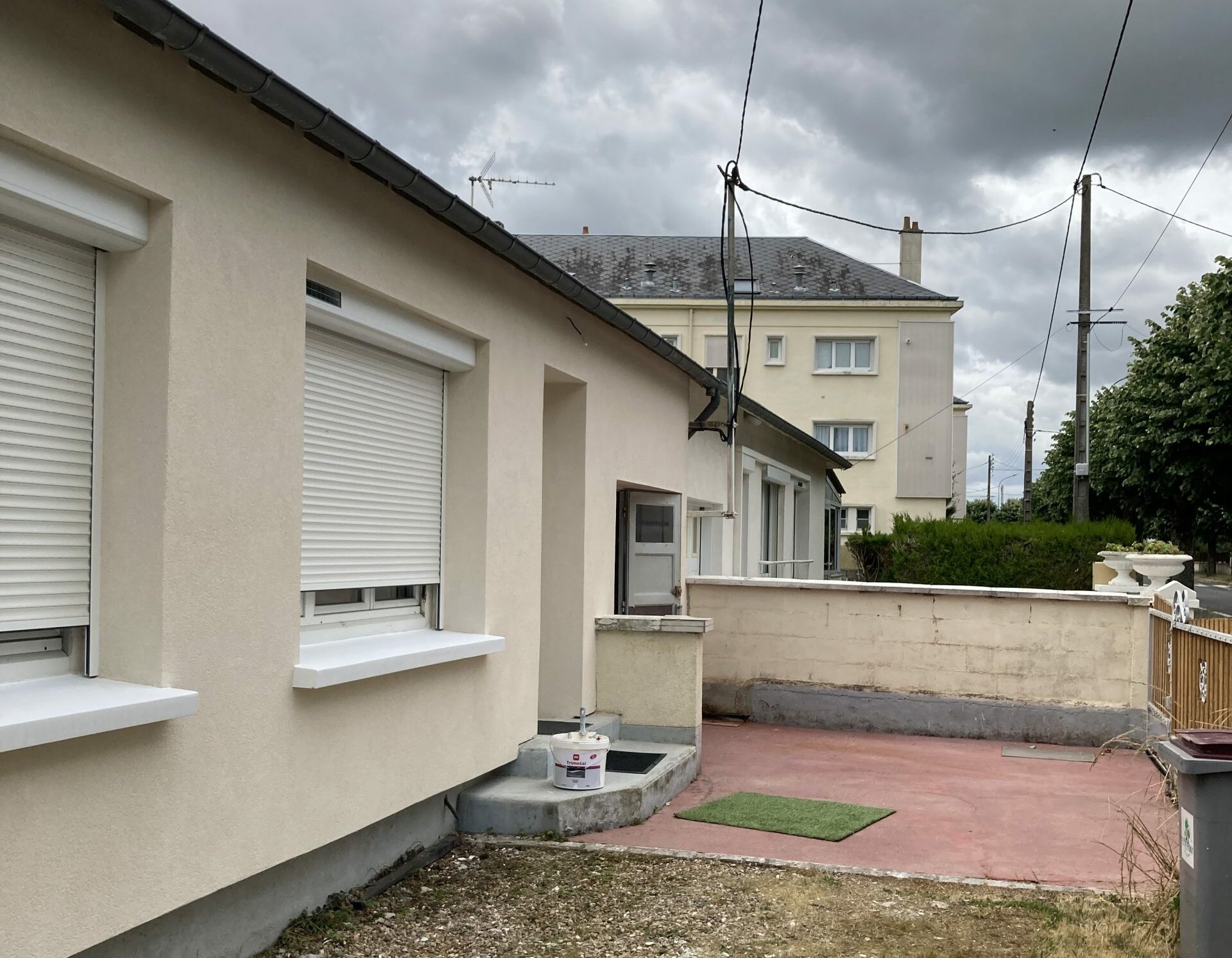 après rénovation de façade à Saint Aignan